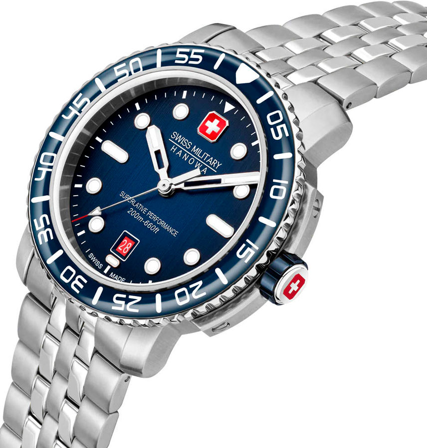 Swiss Military Hanowa Black Marlin SMWGH0001703 — фотография 3
